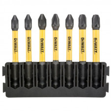 Набор бит DeWALT FLEXTORQ PZ 57мм 7шт. DT70822-QZ Набор бит DeWALT FLEXTORQ PZ 57мм 7шт. DT70822-QZ