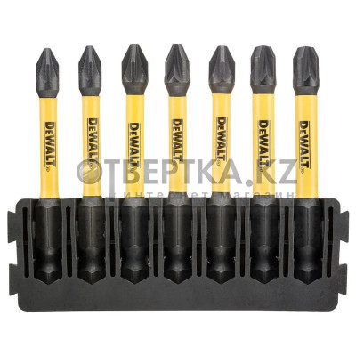 Набор бит DeWALT FLEXTORQ PZ 57мм 7шт. DT70822-QZ