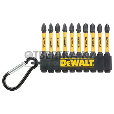 Набор бит DeWALT PZ2-PH2х57мм 10шт. DT7274-QZ