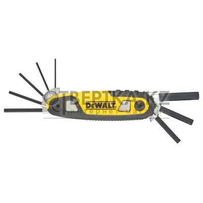 Набор металлических шестигранных ключей DeWALT 8шт. DWHT0-70263