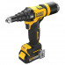 Аккумуляторный заклепочник DeWalt DCF403E1GT