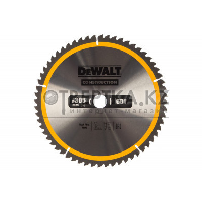 Пильный диск DeWalt CONSTRUCT DT1960