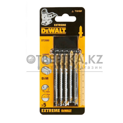 Пилка для лобзика по ламинату DEWALT DT2080 5шт