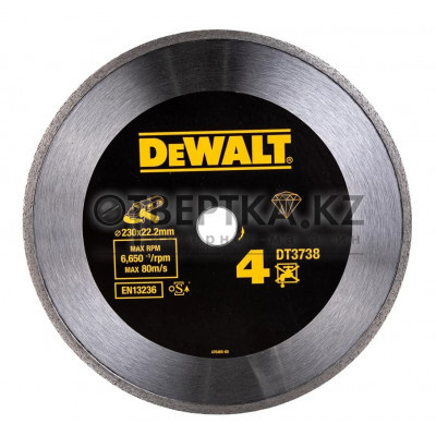 Диск алмазный отрезной DeWalt DT3738