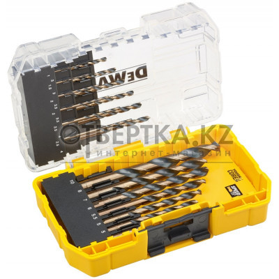 Набор сверл HSS BLACK & GOLD DeWalt DT70728POS