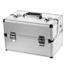 Ящик-органайзер Dexter 365х225х250 мм, алюминий/ДВП, цвет серебро в Кокшетау