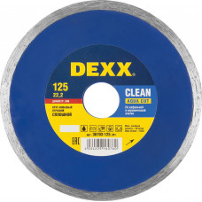 Диск алмазный DEXX Clean Aqua Cut 36703-125