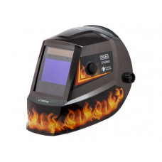 Щиток сварщика  с самозатемняющимся светофильтром DGM V7000 (пламя)