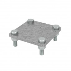 Соединитель полоса-полоса 80х80 мм DKC NG3105 горячеоцинкованная сталь