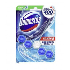 Блок для очищения унитаза свежесть океана 100 гр Domestos 8683130096840