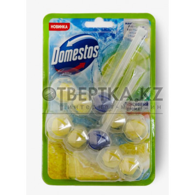 Блок для очищения унитаза лимон 100 гр Domestos 8683130107522