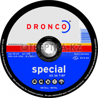 Отрезной диск Dronco AS 36 T-BF 2400220