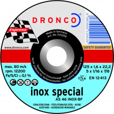 Отрезной диск Dronco AS30 S INOX 