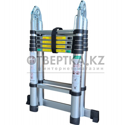 Стремянка телескопическая 3.8 м DWT DTL-TDA3812