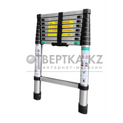 Лестница телескопическая 2.6 м DWT DTL-TSA2608