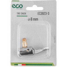 Наконечник для подкачки шин (резьба 8 мм, угловой, сталь) ECO