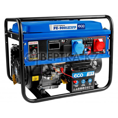 Электростанция (генератор бензиновый) ECO PE-9001E3FP