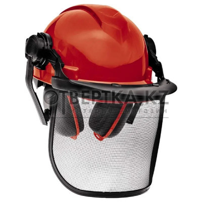 Шлем защитный Einhell с сетчатым забралом и наушниками BG-SH 2 4500480