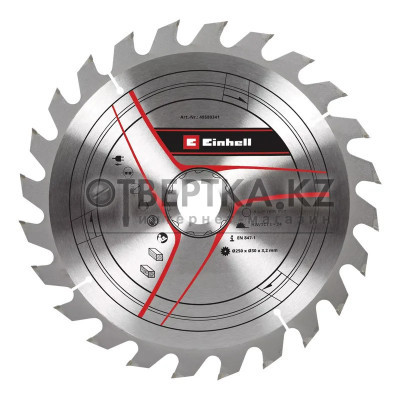 Диск пильный по дереву Einhell Sbl D 250x30мм T24 49589341
