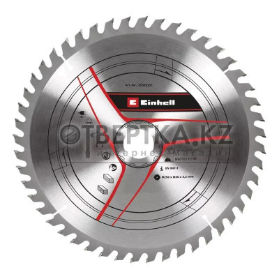 Диск пильный по дереву Einhell Sbl D 250x30мм T48 49589351