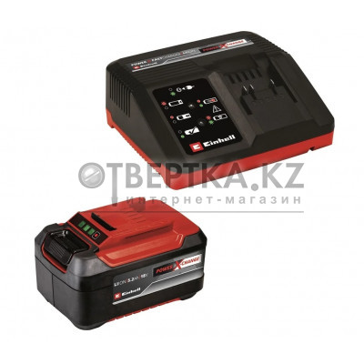 Зарядное устройство в комплекте Einhell 5,2Ah & 4A Fastcharger 4512114 75133