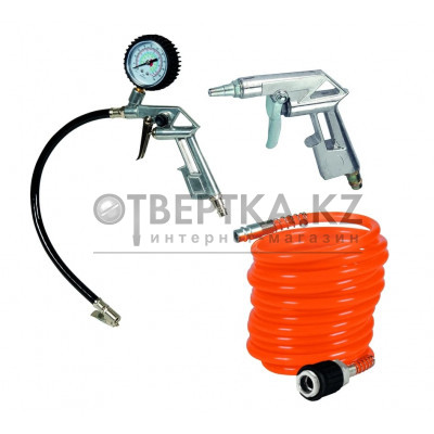 Набор аксессуаров для накачки шин 3 предмета Einhell Druckluftset 3-tlg 4132741