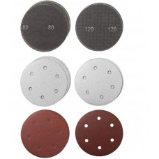 Шлифлисты в комплекте (круг) Einhell Git-Schl-Pap Set Ø225mm 15tlg 49491066