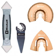 Набор оснастки для реноватора Einhell Multitool Set tiles 4pcs 49708750 в Павлодаре