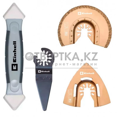 Набор оснастки для реноватора Einhell Multitool Set tiles 4pcs 49708750