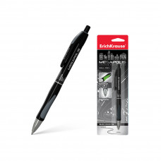 Ручка шариковая автоматическая ErichKrause® MEGAPOLIS® Concept, цвет чернил черный в Караганде