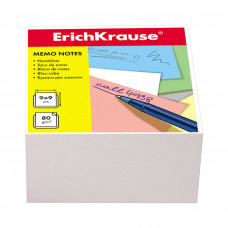 Бумага настольная ErichKrause®, 90x90x50 мм, белый в Астане