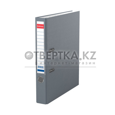 Папка–регистратор с арочным механизмом ErichKrause®, Granite, А4, 50 мм, серый