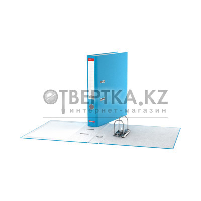 Папка–регистратор с арочным механизмом ErichKrause®, Neon, А4, 50 мм, голубой 45392