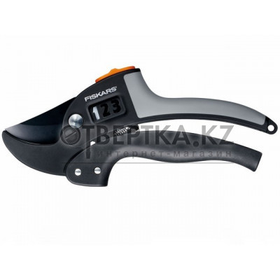 Секатор контактный FISKARS PowerStep с храповым механизмом (111670) 1000575