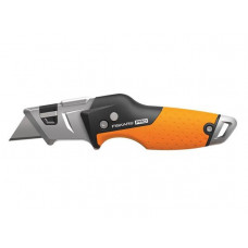 Нож строительный складной, со сменным лезвием CarbonMax FISKARS в Караганде