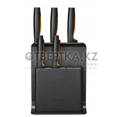 Набор ножей 5 шт пластиковый блок FF Fiskars 1057554