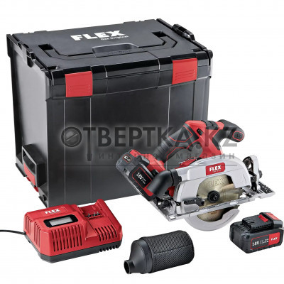 Пила циркулярная FLEX CS 62 18.0-EC/5.0 Set 454028