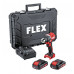 Дрель-шуруповерт аккумуляторный FLEX DD 2G 18.0-EC LD/2.5 Set 519049