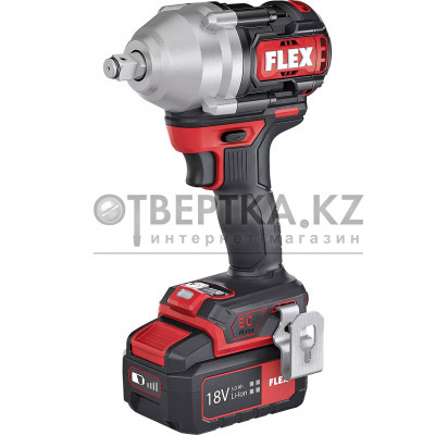 Гайковерт ударный аккумуляторный FLEX IW 1/2" 750 18.0-EC/5.0 Set 530233