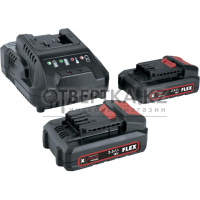 Зарядное устройство с аккумуляторами FLEX P-Set 22 Q 532740