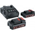 Зарядное устройство с аккумуляторами FLEX P-Set 22 Q 532740