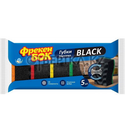 Губка кухонная Максима Black Фрекен БОК 4823071642346