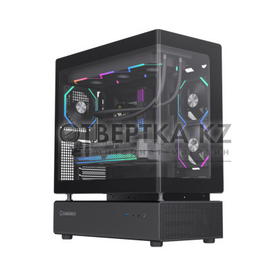Компьютерный корпус Gamemax N80 BK Black без Б/П 12118000001