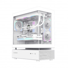 Компьютерный корпус Gamemax N80 WH White без Б/П в Кокшетау