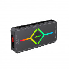 Контроллер подсветки Gamemax V4.0 ARGB+PWM HUB BK (12В) в Астане