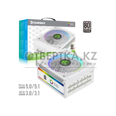 Блок питания Gamemax RGB-Smart 1300 PRO WH Platinum