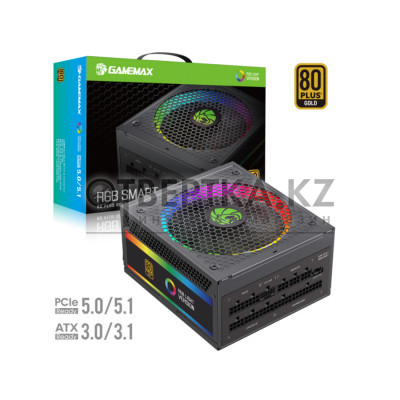 Блок питания Gamemax RGB-Smart 850 PRO Gold