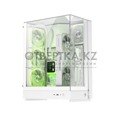 Компьютерный корпус Gamemax T20 White без Б/П 9101-1000R0002