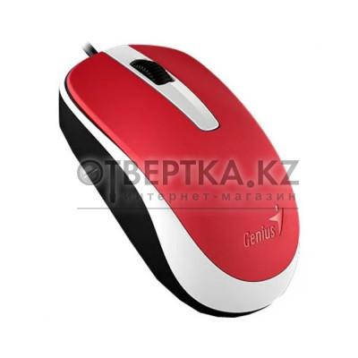 Компьютерная мышь Genius DX-120 Red DX-120, USB Red