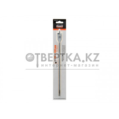 Сверло по дереву перьевое ф20х300мм удлиненное GEPARD (GP0416-20)